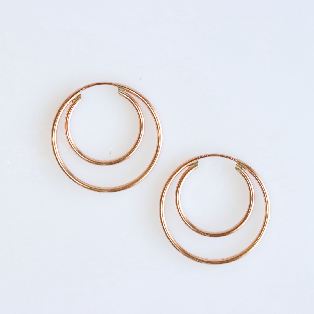 Endless Hoop Silver