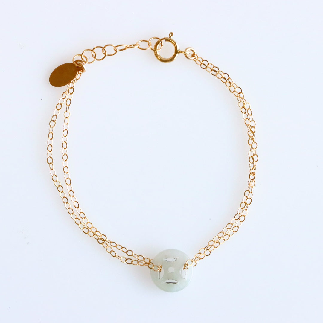 Lucky Coin Chain Bracelet