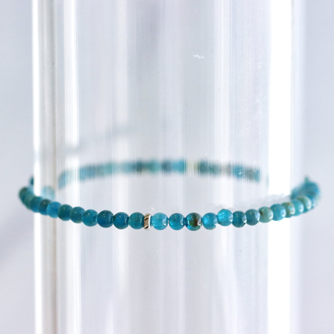 Apetite White Gold Nugget Bracelet