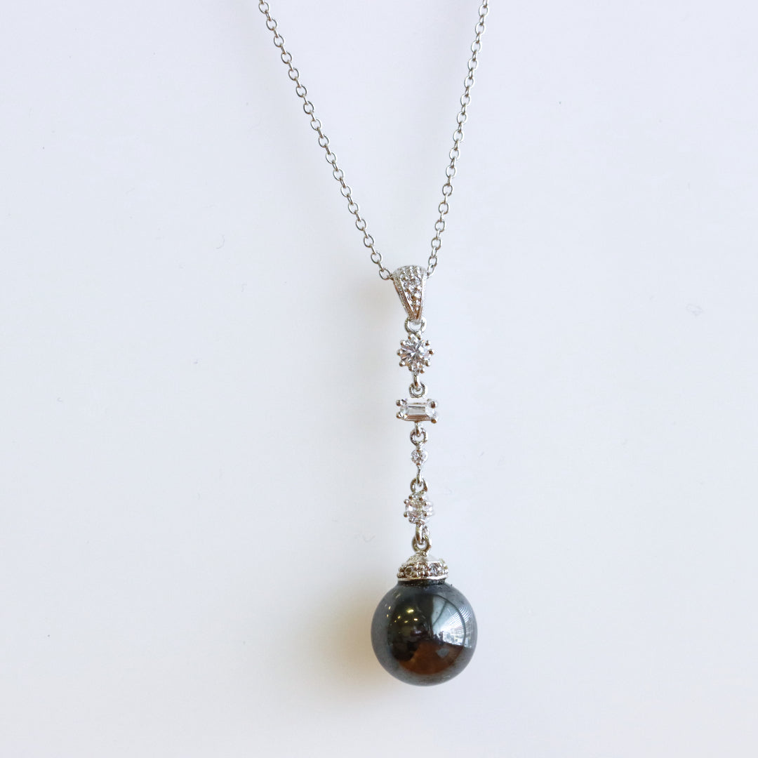 Hematite Romance Necklace