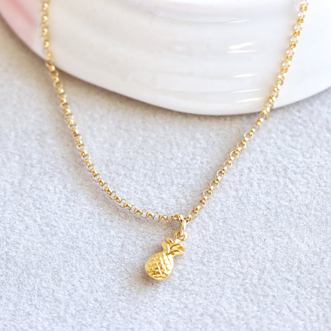 Pineapple Silver Bracelet