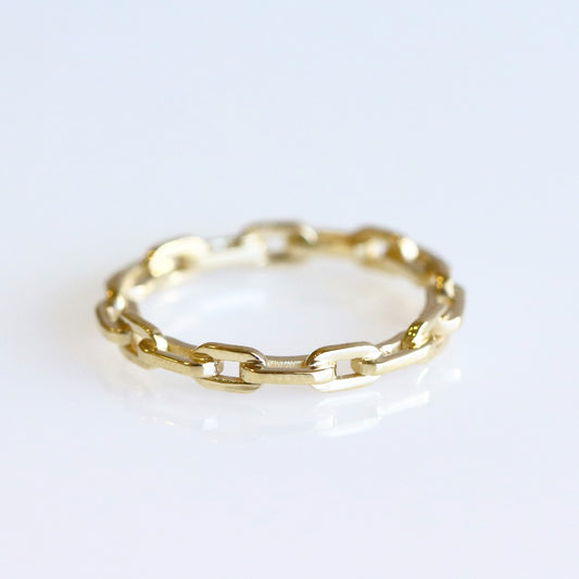 Linked By Love Ring Yellow