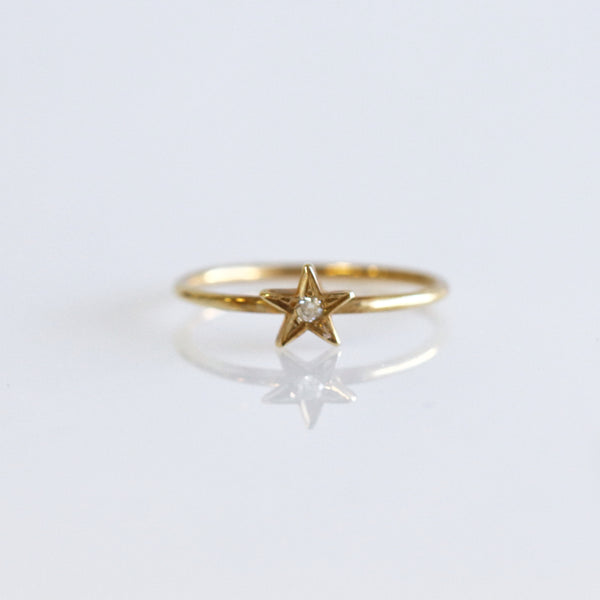 4.99ct Real Diamond Hip Hop Solid 14k Yellow Gold Iced Star Ring Size 7-13  22g
