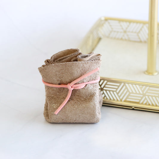 Jewelry Pouch Taupe