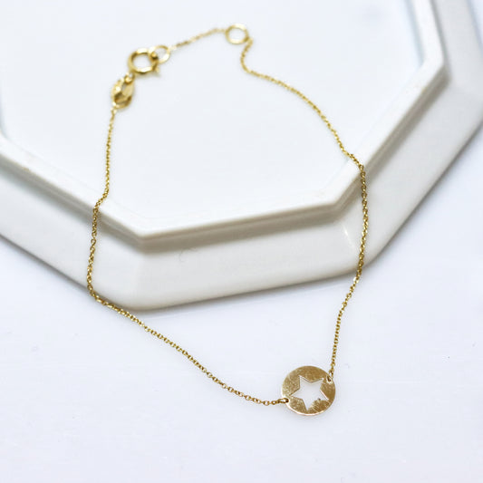 Star Disc Bracelet