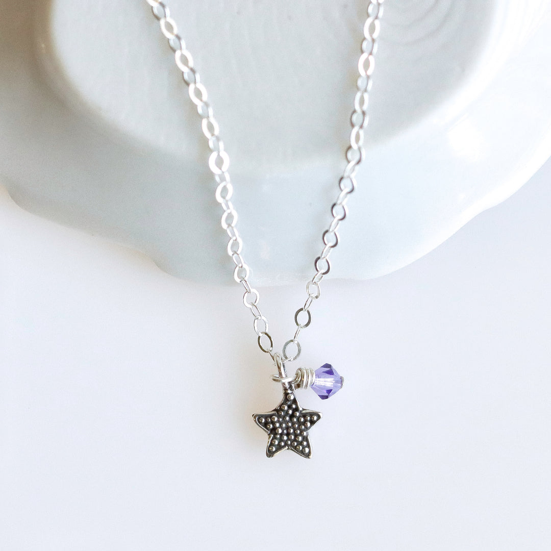 Star Necklace Silver