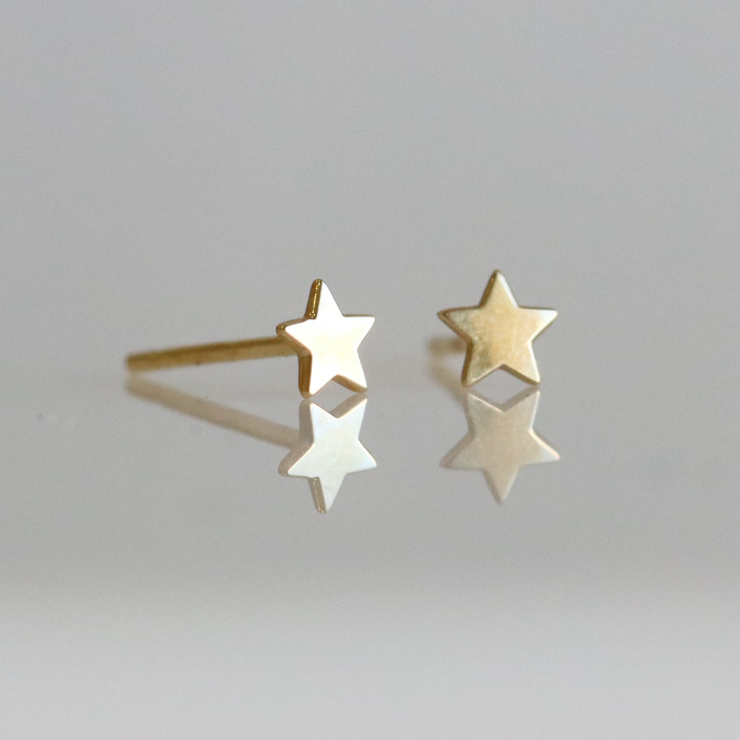 Tiny Star Earrings